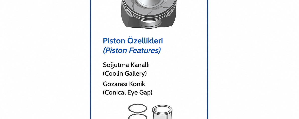 FMAX PİSTON SEGMAN GÖMLEK SET - Parça No GC466K100AA - Ford F-MAX Yedek Parça